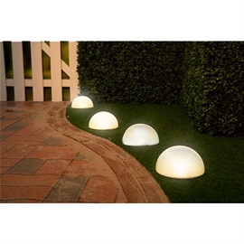 Grundig LED Solcelle Lamper 5 Stk. Varm Hvid Lys
